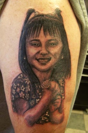 Realistic tattoos Tattoos flower girl